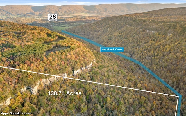 3868 Hobbstown Rd, Dunlap, TN 37327 - view of property location featuring a heavily wooded area and property parcel outlined