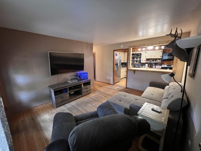 619 N Diagonal St, Decherd, TN 37324 - living area featuring light wood finished floors