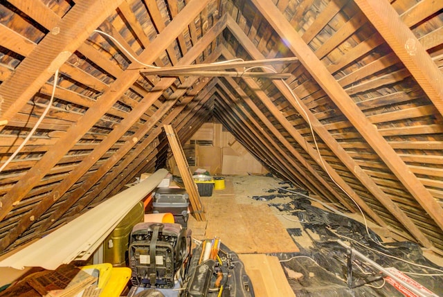 70 Laneview Concord Rd, Trenton, TN 38382 - view of unfinished attic