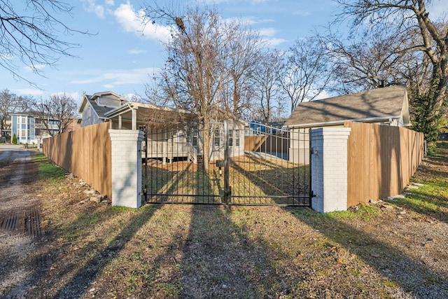 view of gate