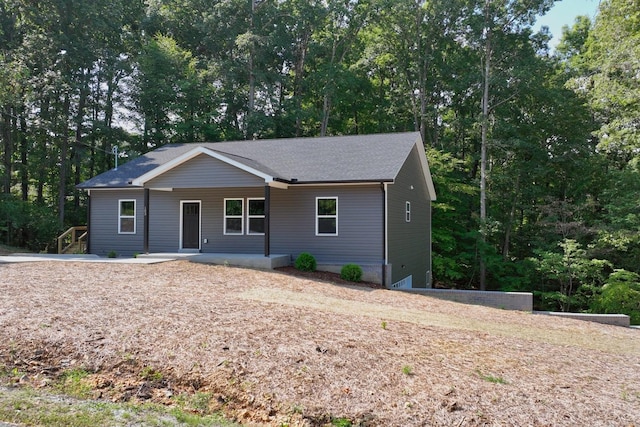 view of ranch-style house