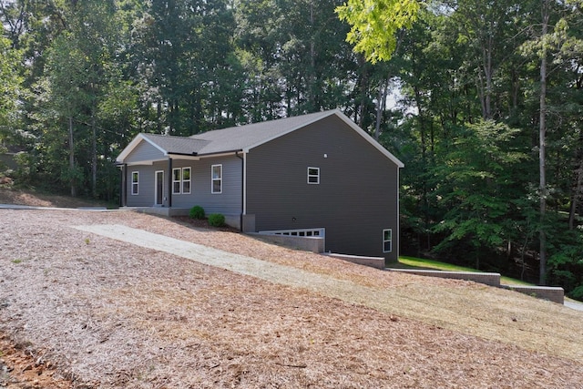 view of front of house