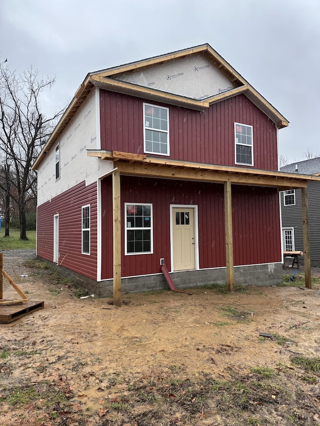 view of rear view of house