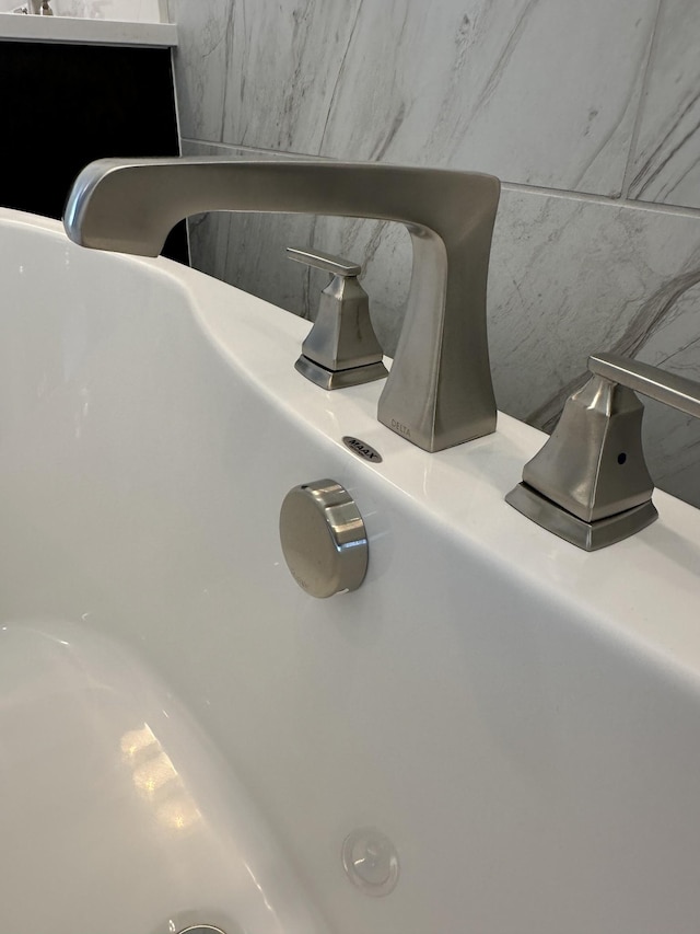 interior details featuring sink