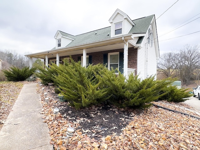 view of home's exterior