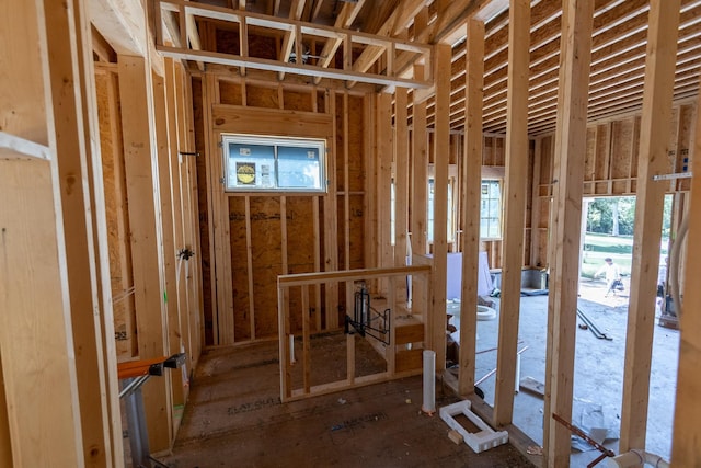 miscellaneous room featuring a wealth of natural light