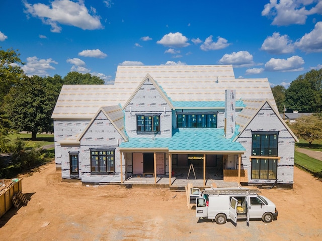 view of rear view of house