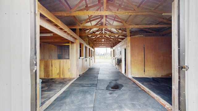 view of stable