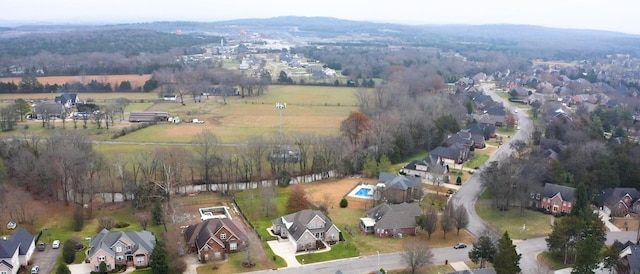 birds eye view of property featuring a residential view