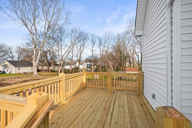 view of deck