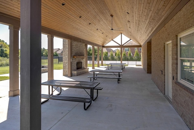 view of home's community with a gazebo