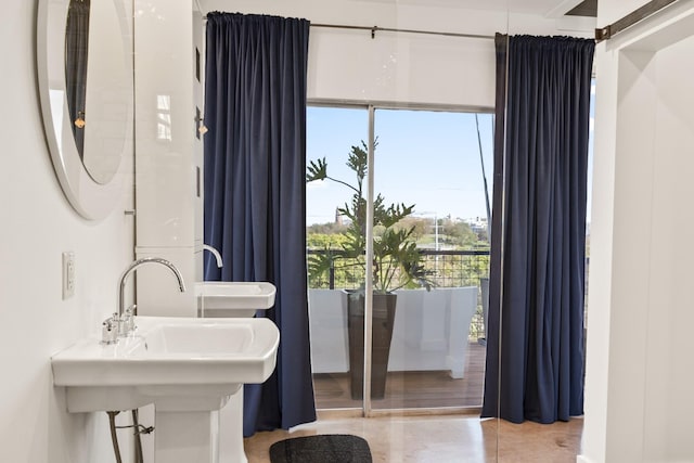 bathroom with sink