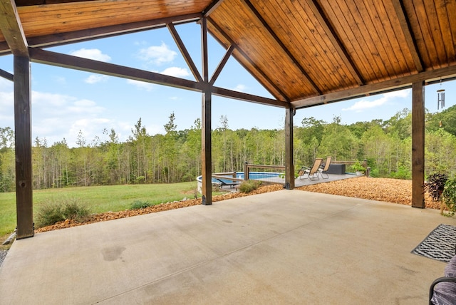 view of patio / terrace