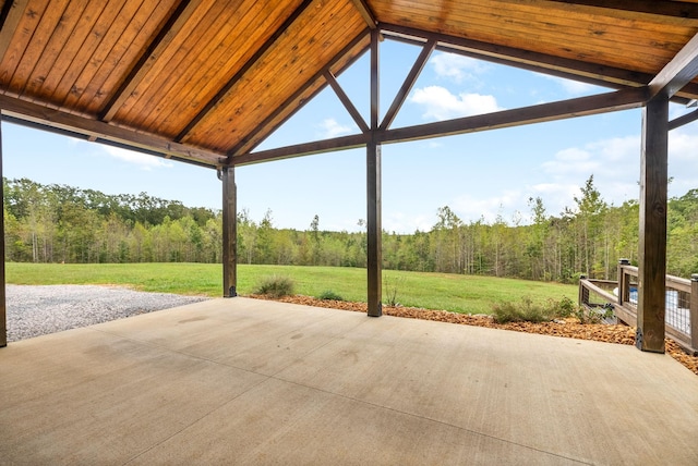 view of patio / terrace