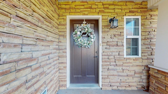 view of property entrance