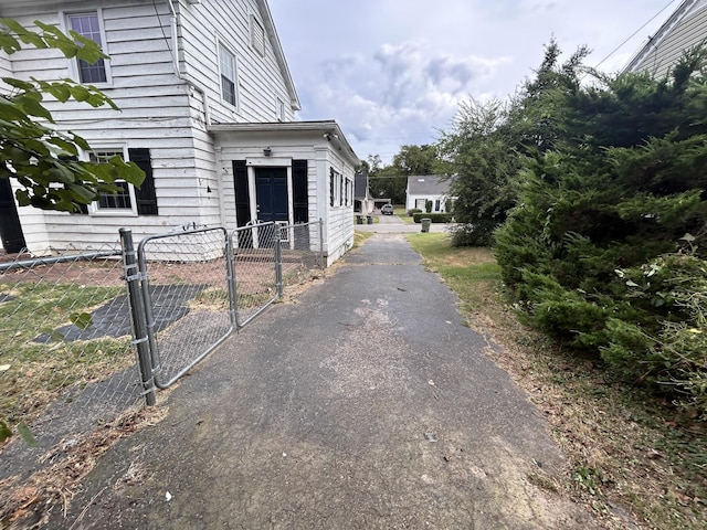 view of side of property