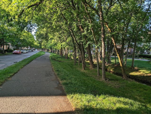 view of road