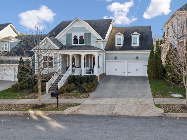 view of front of house featuring a porch