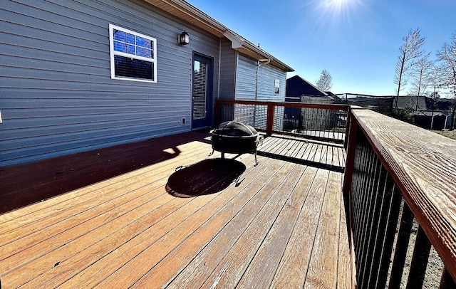 view of deck