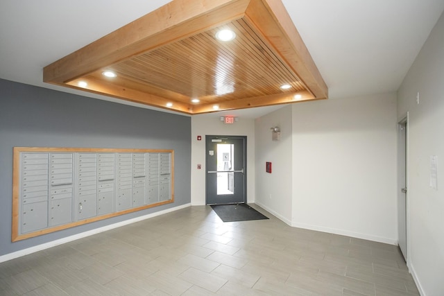 view of community lobby