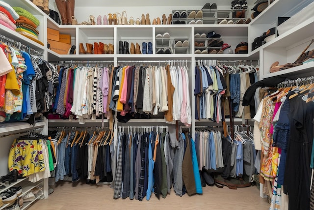 view of spacious closet