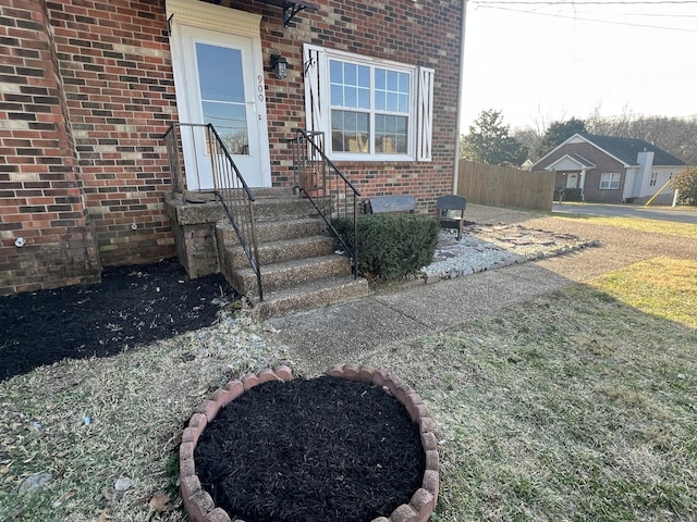 view of entrance to property