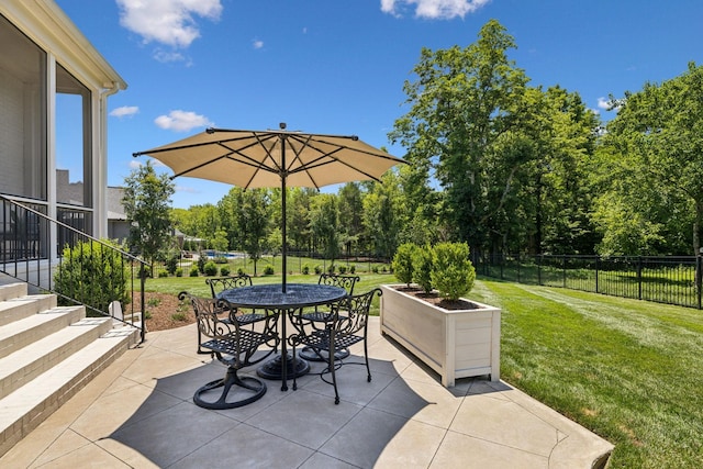 view of patio / terrace