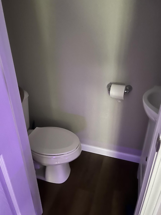 bathroom with toilet