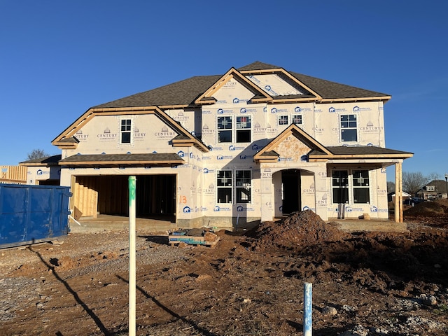 view of property under construction