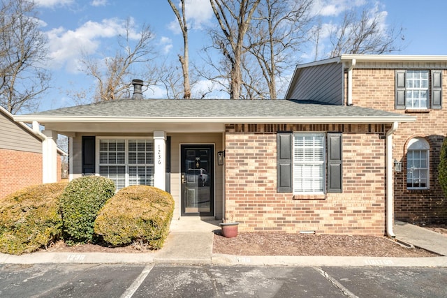 view of front of house with a porch