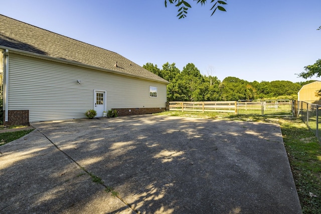 view of property exterior