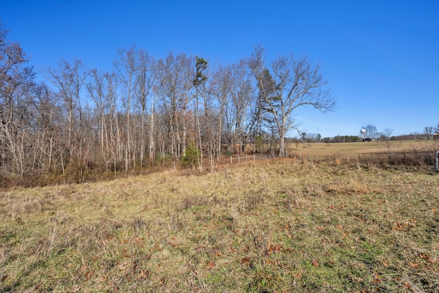 view of nature featuring a rural view