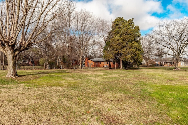 view of yard