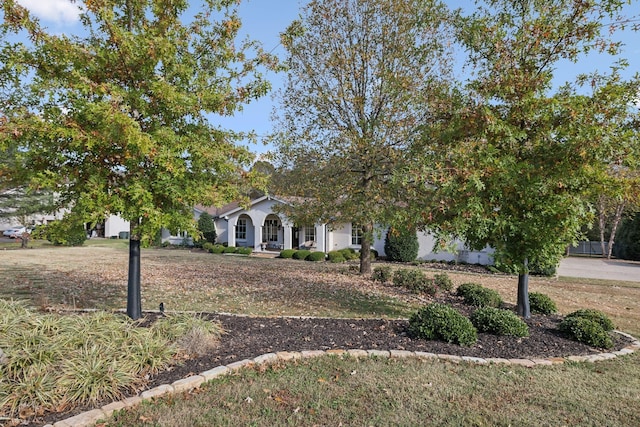 view of obstructed view of property