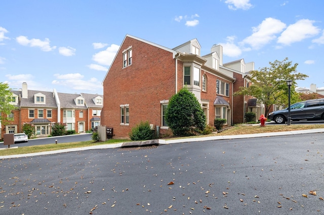 view of side of property