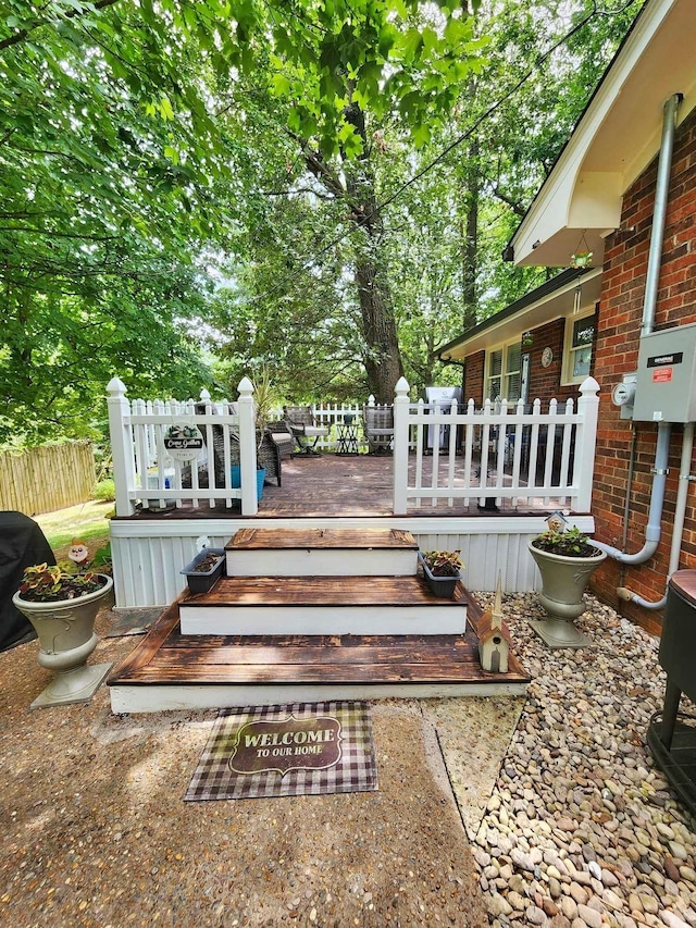 exterior space with grilling area