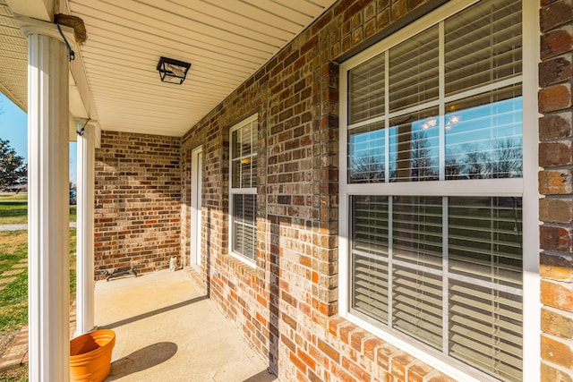 view of patio / terrace featuring covered porch