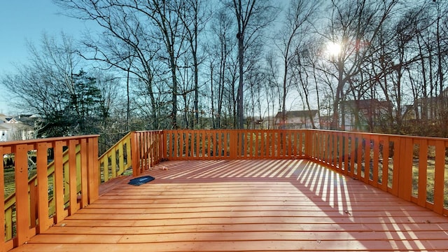 view of deck