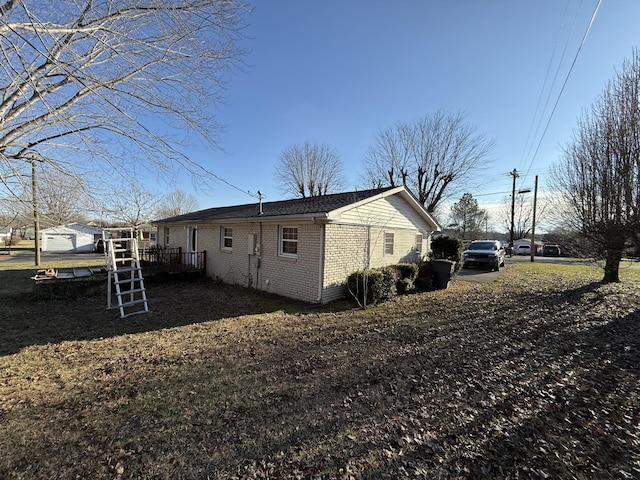 view of home's exterior