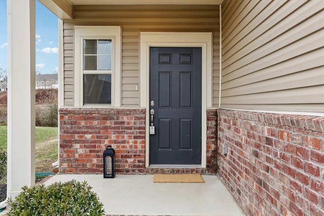 view of property entrance