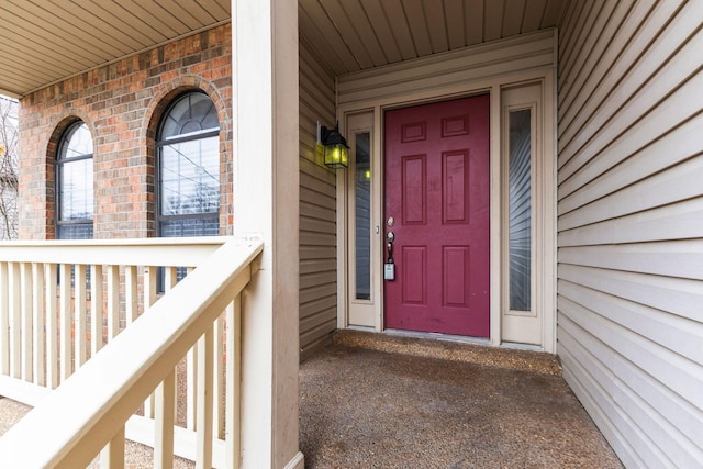 view of entrance to property