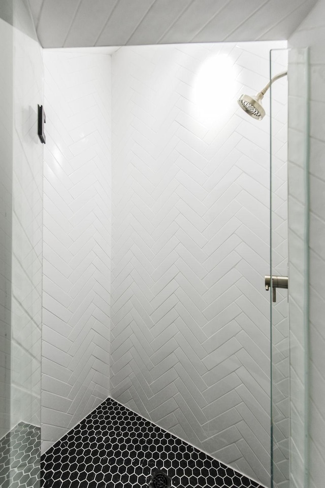 bathroom with walk in shower