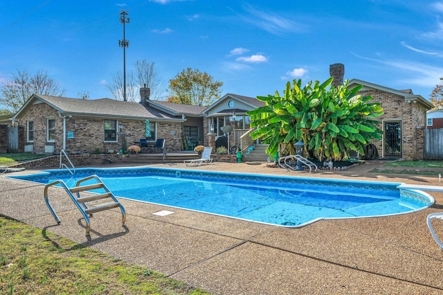 211 W Hills Ter, Dickson, TN 37055 - view of pool featuring a patio area