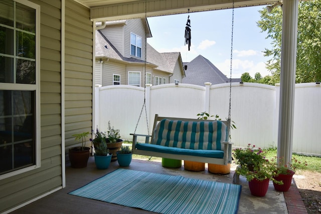 view of patio