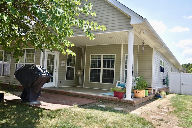 view of rear view of house