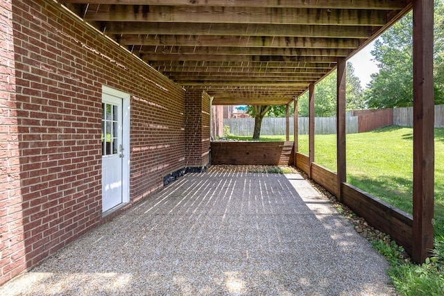 view of patio / terrace