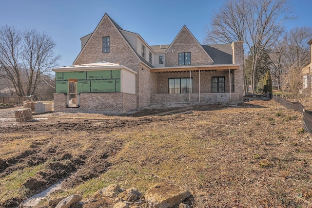 view of rear view of property