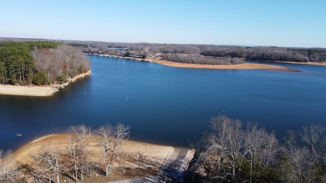 property view of water