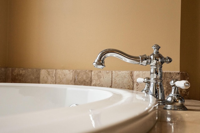 interior details with sink