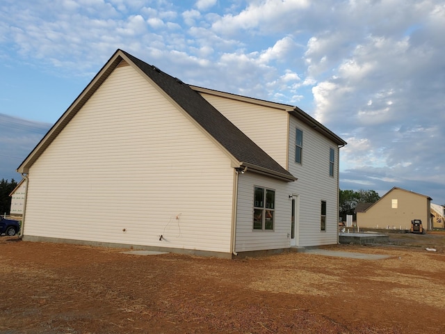 view of side of property